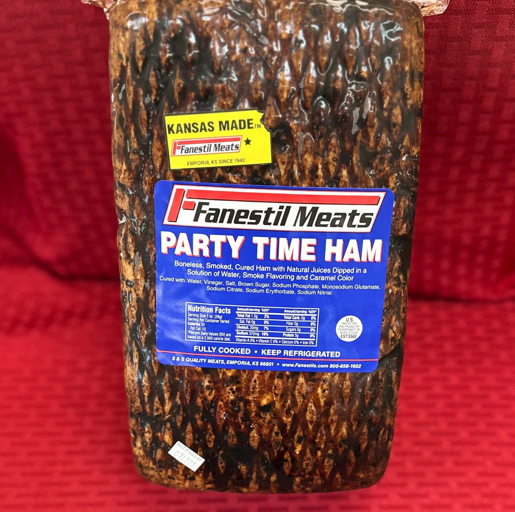 Fanestil Party Time Whole Ham 9#